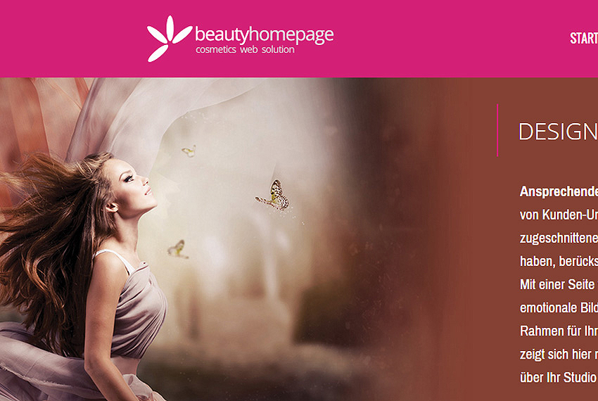 Beauty Homepage